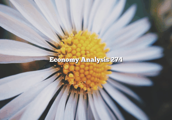 Economy Analysis 274